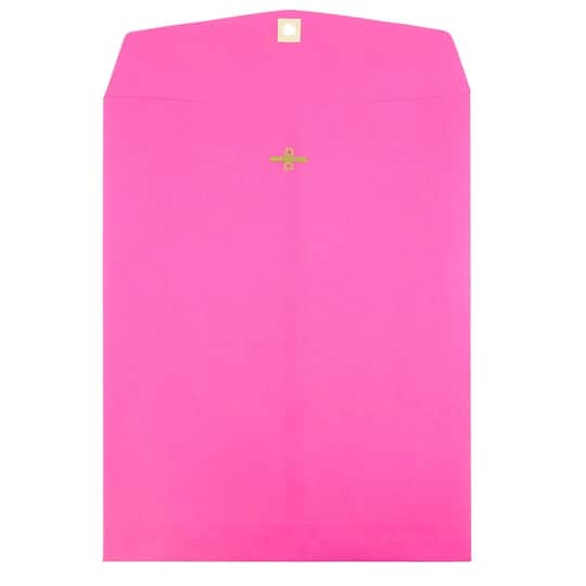 JAM Paper 10" x 13" Colored Open End Catalog Envelopes